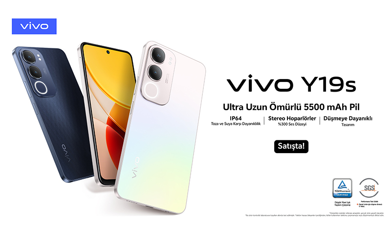 Vivo Y19s 128GB Işıltılı Siyah